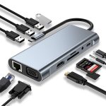 Adaptador USB-C para HDTV 11 em 1